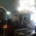 Соборное богослужение в п. Лальск Лузского района