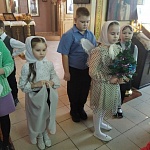В воскресной школе храма Рождества Христова поселка Пижанка состоялся Рождественский концерт