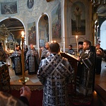 В Успенском кафедральном соборе Яранска совершили первую Пассию