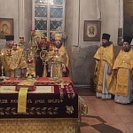 Духовенство Яранской епархии совершило ночную Литургию в с. Великорецком