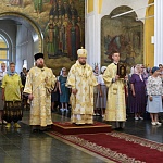 В воскресенье в Яранске почтили память Крестителя Господня и всех святых Церкви Русской  