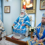 Епископ Паисий принял участие в престольных торжествах Покровского кафедрального собора г. Сарапула