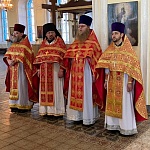 В субботу Светлой седмицы епископ Паисий совершил Литургию в Никольском соборе г. Котельнича