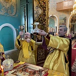 Епископ Паисий совершил в Успенском кафедральном соборе города Яранска воскресные богослужения 