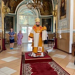 Епископ Паисий совершил богослужения Недели Всех святых в Успенском кафедральном соборе Яранска
