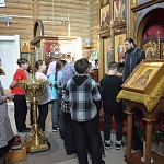 Кикнурские школьники побывали на экскурсии в Благовещенском храме