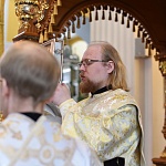 В Троицком соборе Яранска состоялось молебное пение с акафистом прп. Матфею 