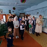В воскресной школе Благовещенского храма поселка Кикнур состоялось Рождественское мероприятие «И дети снова славят Бога» 