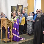Епископ Паисий совершил молебен с акафистом преподобному Матфею Яранскому