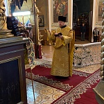 Епископ Паисий совершил в Успенском кафедральном соборе города Яранска воскресные богослужения 