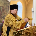 Епископ Паисий совершил богослужения Недели о блудном сыне в Троицком соборе Яранска