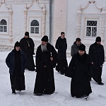 Глава Вятской митрополии посетил строящийся в Яранске монастырь
