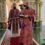 В Троицком соборе Яранска отметили день памяти святого Иоанна Предтечи
