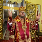 В праздник Усекновения главы святого Иоанна Предтечи епископ Паисий совершил Литургию в Троицком соборе Яранска