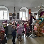 Храм п. Санчурск посетили с экскурсией воспитанники детского сада «Теремок»