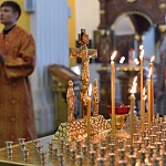 В Троицком соборе Яранска вознесли молитвы в день 74-й годовщины победы в Великой Отечественной войне 