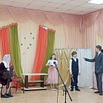 Воспитанники воскресной школы г. Яранска выступили в доме-интернате для престарелых и инвалидов 