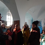 Экскурсия воскресной школы поселка Санчурск в храм села Мусерье
