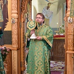 В день памяти пророка Илии епископ Паисий совершил Литургию в Благовещенском храме Архиерейского подворья г. Яранска