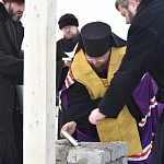 В Лузе состоялась закладка храма в честь Смоленской иконы Божией Матери 