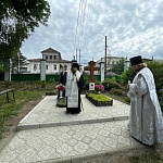 В годовщину кончины архимандрита Панкратия (Нагибина) епископ Паисий совершил панихиду на месте его погребения 