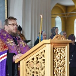 В Троицком соборе Яранска состоялось молебное пение с акафистом прп. Матфею Яранскому