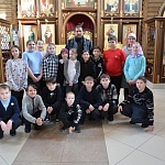 Кикнурские школьники побывали на экскурсии в Благовещенском храме
