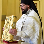 В праздник Вознесения Господня епископ Паисий совершил Литургию в Троицком соборе Яранска