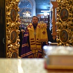 Перед чтимым в Яранске образом Нерукотворного Спаса совершили молебен с акафистом