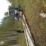 В селе Соболи Тужинского района расчистили дорогу к кладбищу 