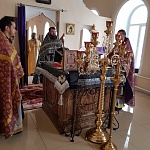 Священнослужители Северного благочиния епархии совершили соборную Литургию Преждеосвященных Даров