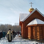 В деревне Кутузы Пижанского района состоялось освящение часовни в честь Живоначальной Троицы