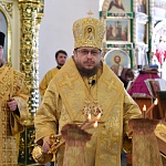 Епископ Паисий совершил богослужения Недели о блудном сыне в Троицком соборе Яранска