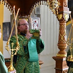 В Троицком соборе Яранска совершили молебное пение с акафистом преподобному Матфею 