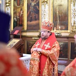 В 7-ю годовщину архиерейской хиротонии епископ Паисий совершил Литургию в Успенском кафедральном соборе Яранска