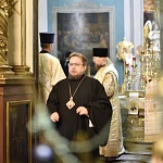 В Успенском кафедральном соборе Яранска состоялось всенощное бдение