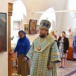 В день празднования в честь Владимирской иконы Богородицы епископ Паисий совершил Литургию 