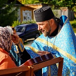В Рождественском состоялся молебен в день престольного праздника руинированного храма
