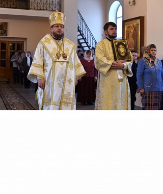 Глава Яранской епархии совершил воскресную Литургию в Туже