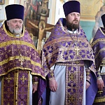 Яранский архипастырь совершил Литургию Преждеосвященных Даров в сослужении духовенства Южного благочиния