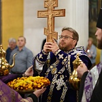 В Яранске совершили богослужения праздника Воздвижения Креста Господня