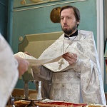 Епископ Паисий совершил богослужения Навечерия Богоявления в Успенском кафедральном соборе