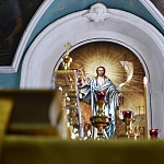 В Успенском кафедральном соборе Яранска прошли богослужения третьего воскресенья по Пятидесятнице 