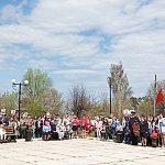 На приходе храма Тихвинской иконы Божией Матери почтили память участников и жертв Великой Отечественной войны