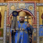 В храме преподобного Сергия Радонежского п. Демьяново состоялось архиерейское богослужение