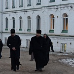 Епископ Паисий провел экскурсию по Яранску для гостей, прибывших на торжества Яранской епархии