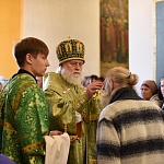 В канун дня памяти преподобного Матфея в Троицком соборе г. Яранска совершили всенощное бдение