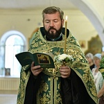 В канун дня памяти прп. Леонида Устьнедумского в храме на месте его молитвенного подвига состоялось всенощное бдение 