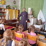 В воскресной школе храма Тихвинской иконы Божией Матери п. Санчурск отметили начало учебного года