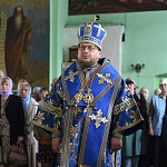 Епископ Паисий возглавил торжества в честь 160-летия принесения в Юрьево иконы Богородицы «Достойно есть» с Афона